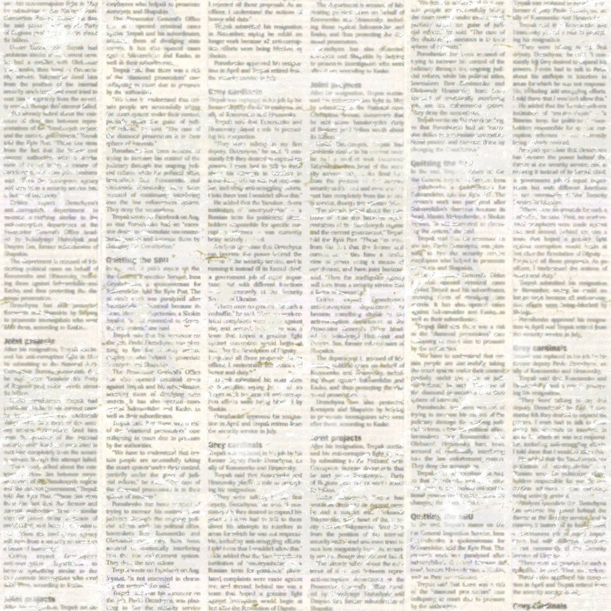 Newspaper Seamless Pattern
