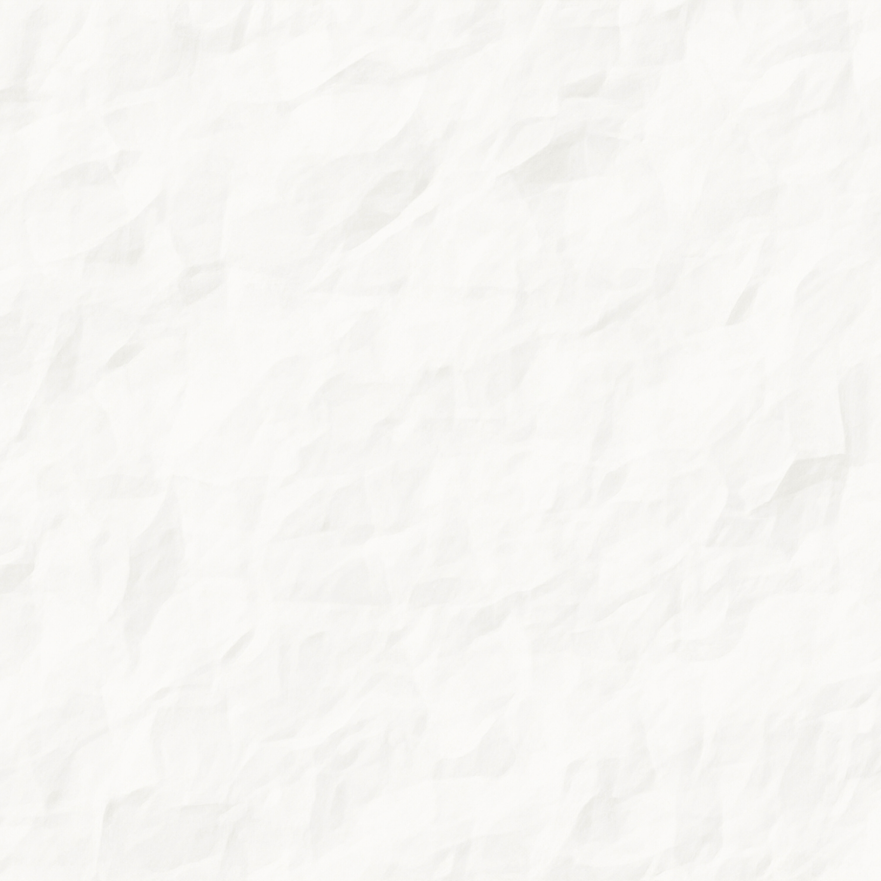 Crumpled white paper